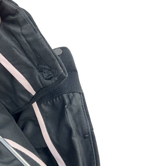 Boden Windsor Pants Trousers Ankle Embroidered Cotton Wool Blend Black Size US 8 - Picture 4 of 11